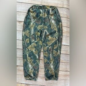 Vintage Camo Master Sportsman Thick Warm Hunting Pants Youth XL
